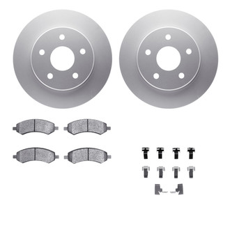 R1 Concepts® - Carbon Series Front Brake Kit with Performance Off-Road/Tow Brake Pads