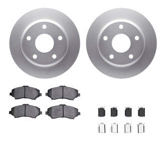 R1 Concepts® - Carbon Series Front Brake Kit with Performance Off-Road/Tow Brake Pads