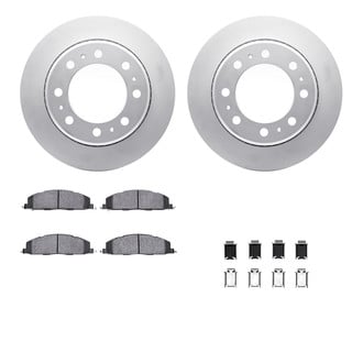 R1 Concepts® - Carbon Series Rear Brake Kit with Performance Off-Road/Tow Brake Pads