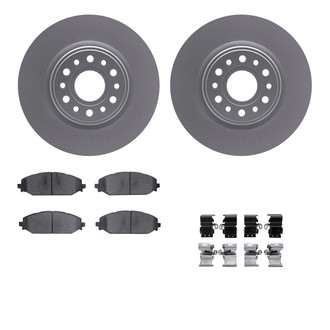 R1 Concepts® - Carbon Series Front Brake Kit with Performance Off-Road/Tow Brake Pads