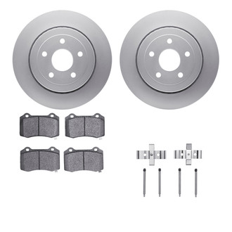 R1 Concepts® - Carbon Series Rear Brake Kit with Performance Off-Road/Tow Brake Pads