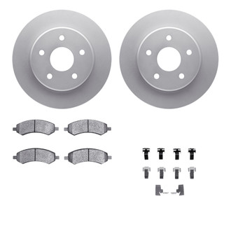 R1 Concepts® - Carbon Series Front Brake Kit with Performance Off-Road/Tow Brake Pads