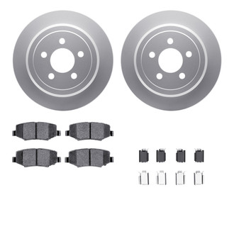 R1 Concepts® - Carbon Series Rear Brake Kit with Performance Off-Road/Tow Brake Pads