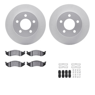 R1 Concepts® - Carbon Series Front Brake Kit with Performance Off-Road/Tow Brake Pads