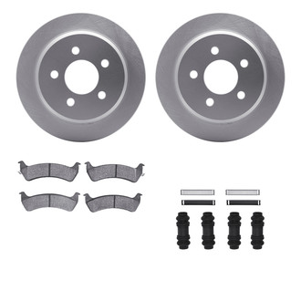 R1 Concepts® - Carbon Series Rear Brake Kit with Performance Off-Road/Tow Brake Pads