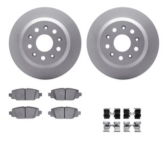 R1 Concepts® - Carbon Series Rear Brake Kit with Performance Off-Road/Tow Brake Pads