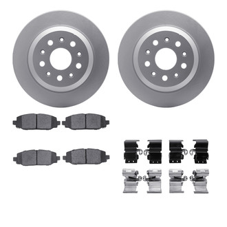 R1 Concepts® - Carbon Series Rear Brake Kit with Performance Off-Road/Tow Brake Pads