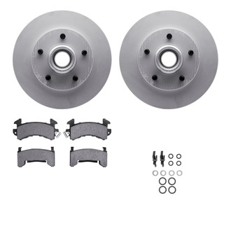 R1 Concepts® - Carbon Series Front Brake Kit with Performance Off-Road/Tow Brake Pads