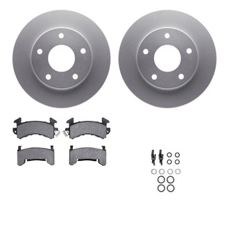 R1 Concepts® - Carbon Series Front Brake Kit with Performance Off-Road/Tow Brake Pads