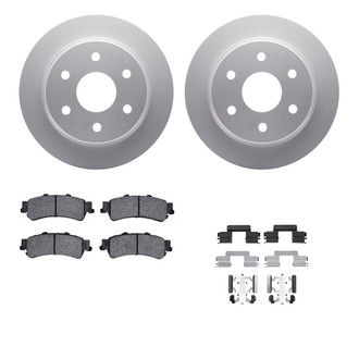 R1 Concepts® - Carbon Series Rear Brake Kit with Performance Off-Road/Tow Brake Pads