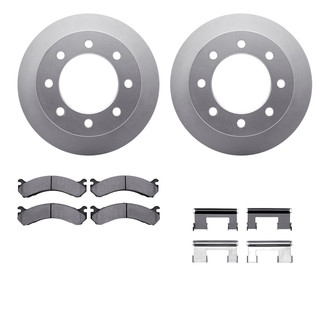 R1 Concepts® - Carbon Series Rear Brake Kit with Performance Off-Road/Tow Brake Pads