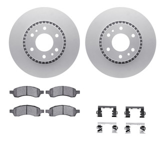 R1 Concepts® - Carbon Series Front Brake Kit with Performance Off-Road/Tow Brake Pads