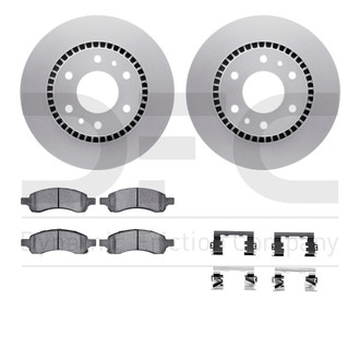 R1 Concepts® - Carbon Series Front Brake Kit with Performance Off-Road/Tow Brake Pads