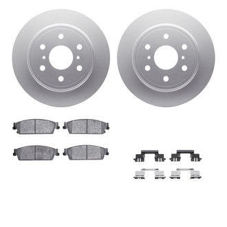 R1 Concepts® - Carbon Series Rear Brake Kit with Performance Off-Road/Tow Brake Pads