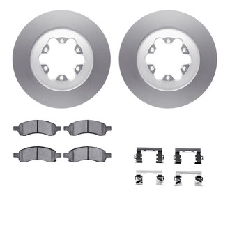 R1 Concepts® - Carbon Series Front Brake Kit with Performance Off-Road/Tow Brake Pads