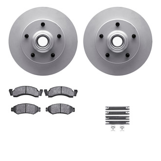 R1 Concepts® - Carbon Series Front Brake Kit with Performance Off-Road/Tow Brake Pads