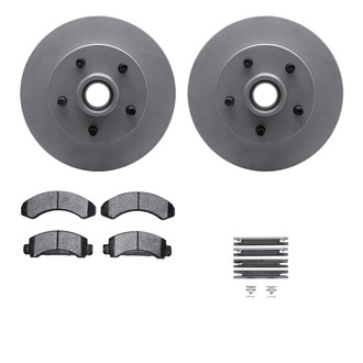 R1 Concepts® - Carbon Series Front Brake Kit with Performance Off-Road/Tow Brake Pads