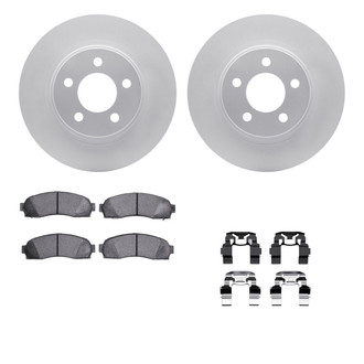 R1 Concepts® - Carbon Series Front Brake Kit with Performance Off-Road/Tow Brake Pads