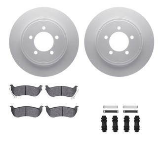 R1 Concepts® - Carbon Series Rear Brake Kit with Performance Off-Road/Tow Brake Pads