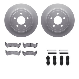 R1 Concepts® - Carbon Series Rear Brake Kit with Performance Off-Road/Tow Brake Pads