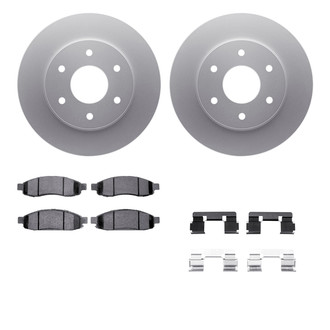 R1 Concepts® - Carbon Series Front Brake Kit with Performance Off-Road/Tow Brake Pads