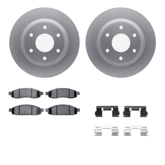 R1 Concepts® - Carbon Series Front Brake Kit with Performance Off-Road/Tow Brake Pads
