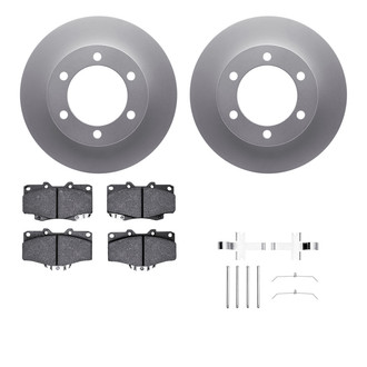 R1 Concepts® - Carbon Series Front Brake Kit with Performance Off-Road/Tow Brake Pads
