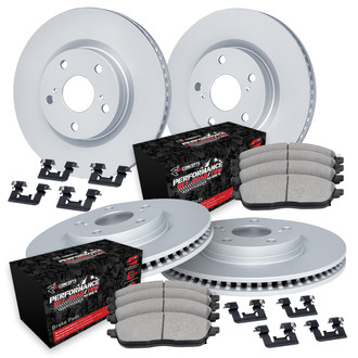 R1 Concepts® - Carbon Series Brake Kit with Performance Off-Road/Tow Brake Pads