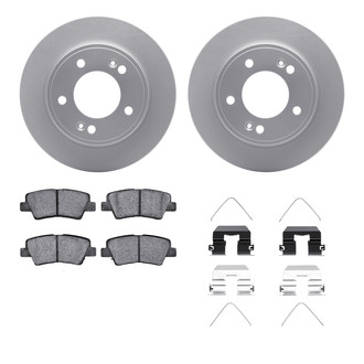 R1 Concepts® - Rear Brake Kit with Ceramic Pads