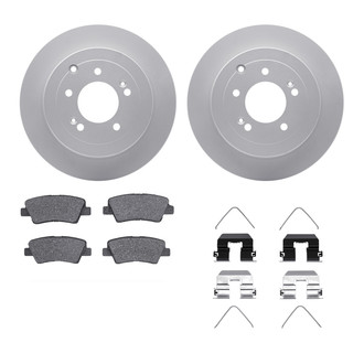 R1 Concepts® - Rear Brake Kit with Ceramic Pads