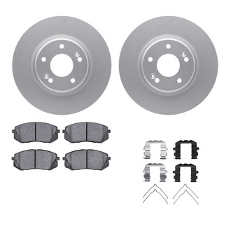 R1 Concepts® - Front Brake Kit with Ceramic Pads