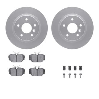 R1 Concepts® - Rear Brake Kit with Ceramic Pads