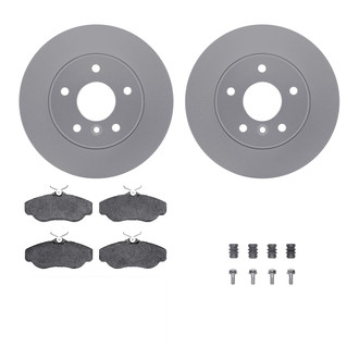 R1 Concepts® - Front Brake Kit with Ceramic Pads