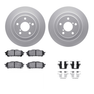 R1 Concepts® - Rear Brake Kit with Ceramic Pads