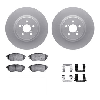 R1 Concepts® - Front Brake Kit with Ceramic Pads