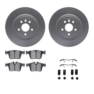 R1 Concepts® - Rear Brake Kit with Ceramic Pads