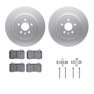 R1 Concepts® - Rear Brake Kit with Ceramic Pads