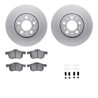 R1 Concepts® - Front Brake Kit with Ceramic Pads