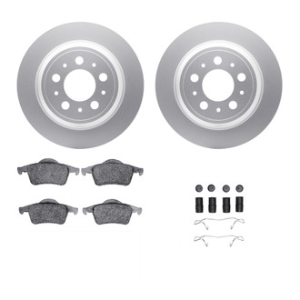 R1 Concepts® - Rear Brake Kit with Ceramic Pads