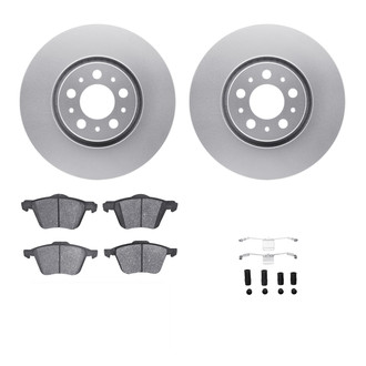 R1 Concepts® - Front Brake Kit with Ceramic Pads
