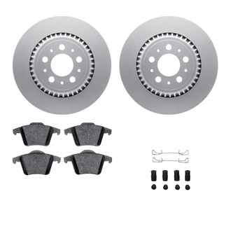 R1 Concepts® - Rear Brake Kit with Ceramic Pads