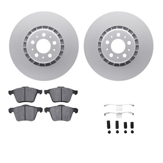 R1 Concepts® - Front Brake Kit with Ceramic Pads