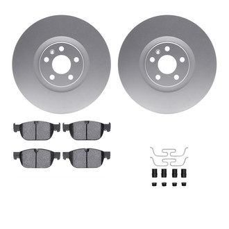 R1 Concepts® - Front Brake Kit with Ceramic Pads