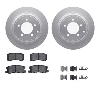 R1 Concepts® - Rear Brake Kit with Ceramic Pads