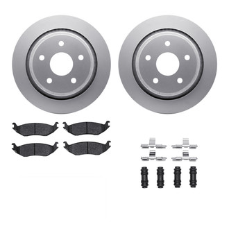 R1 Concepts® - Rear Brake Kit with Ceramic Pads