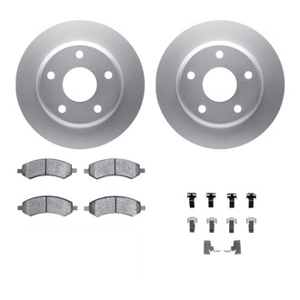 R1 Concepts® - Front Brake Kit with Ceramic Pads