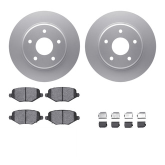 R1 Concepts® - Rear Brake Kit with Ceramic Pads