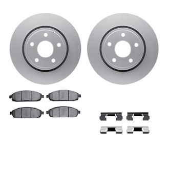 R1 Concepts® - Front Brake Kit with Ceramic Pads