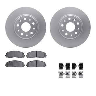 R1 Concepts® - Front Brake Kit with Ceramic Pads