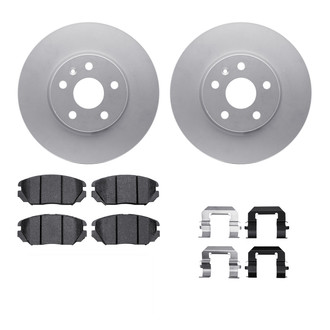 R1 Concepts® - Front Brake Kit with Ceramic Pads